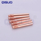Small Diameter 14-45 Brass Contact Tip Nozzle TIG Welding Process Consumables for Torch Application