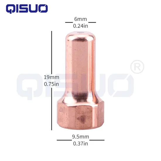 Plasma Consumables Electrode 52558 for PT-80 PT80 Ptm80 Ipt-80 Cutter Torch