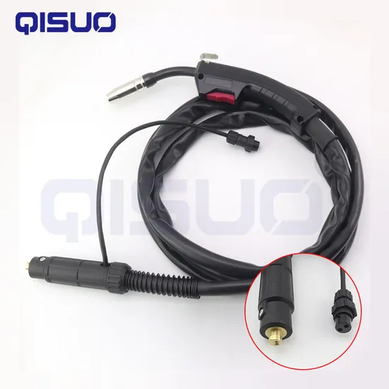 MIG Mag CO2 14ak Welding Torch Gun Air Cooled 3m/5m Euro Adaptor