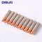 MIG Gun Replacement Kit - 14ak-15ak Contact Tip & Nozzle Set (0.8mm/1.0mm Copper) for Welding Consumables