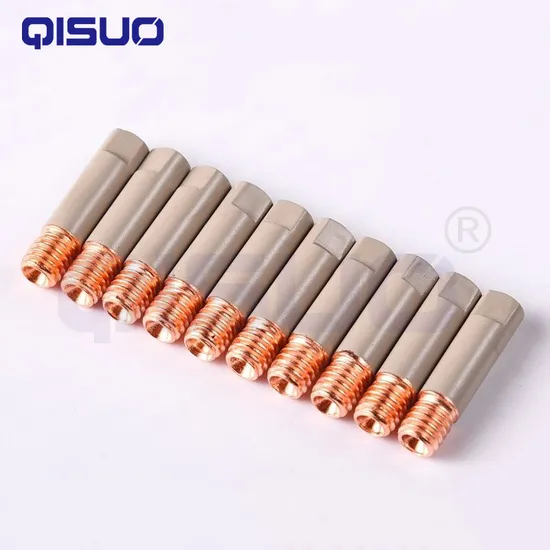 MIG Gun Replacement Kit - 14ak-15ak Contact Tip & Nozzle Set (0.8mm/1.0mm Copper) for Welding Consumables