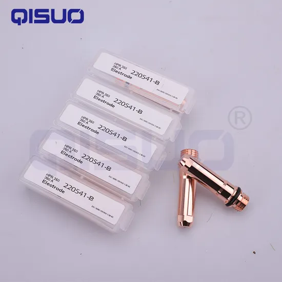 Hypertherm 220541 Electrode, Electrode Replacement Plasma Cutting Torch Consumables 260A for Hpr260, 260xd, 400xd, 800xd