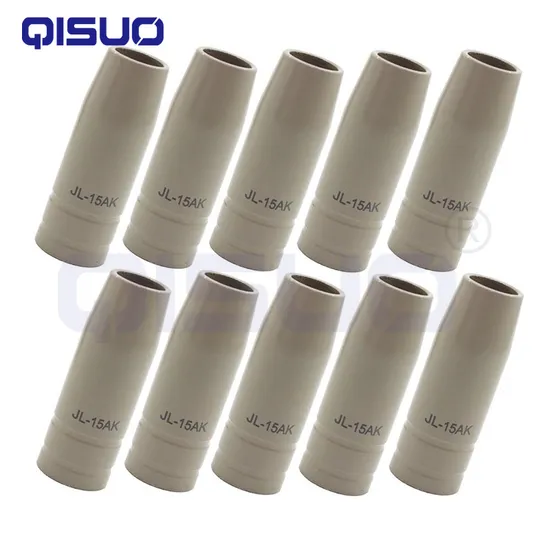14ak-15ak Coating Gas Nozzle Euro Style MIG Welding Gun Tip Nozzle Shield Cup for MB 14ak 15ak