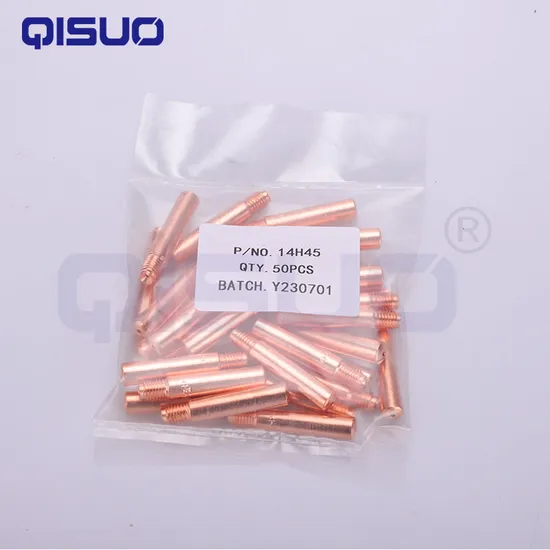14h45 MIG Welding Contact Tips. 045" Tapered for Tweco 2, 3, 4 and Lincoln Magnum 200, 300, 400 Guns MIG Weld Guns 14h45