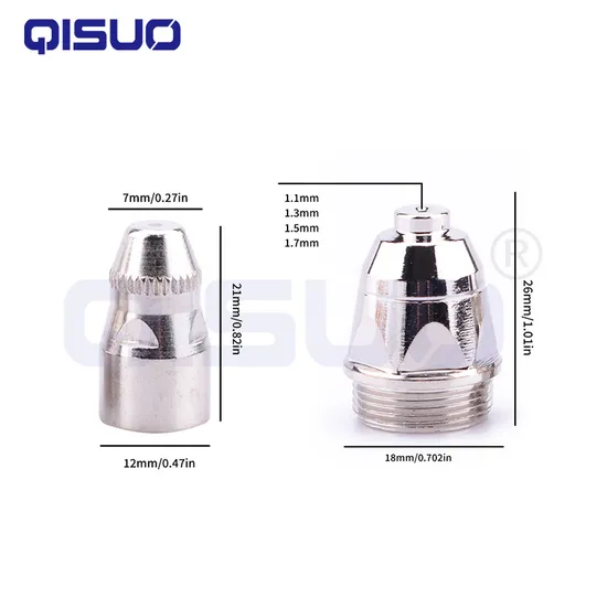 High-Quality P80 Plasma Cutting Torch Head for Lgk-100 - Long Handle, Electrode, and Nozzle