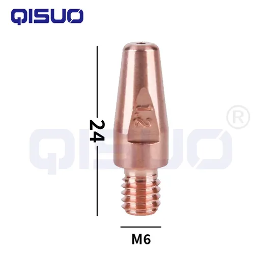 MIG/Mag Contact Tip M6X28/M8X32/M8X35/M10X40 Cucrzr 0.8/1.0/1.2/1.4/1.6/1.2al/1.6al for Fronius Al4000/Aw5000