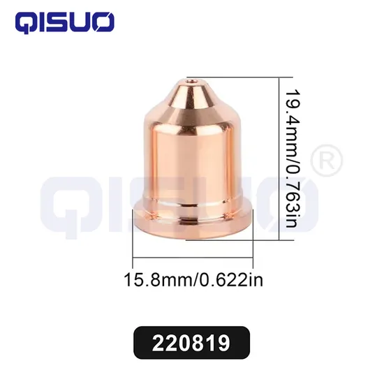 220819 Plasma Cutter Nozzle/ Tips 65A Fit Plasma Cutting Torch Consumables