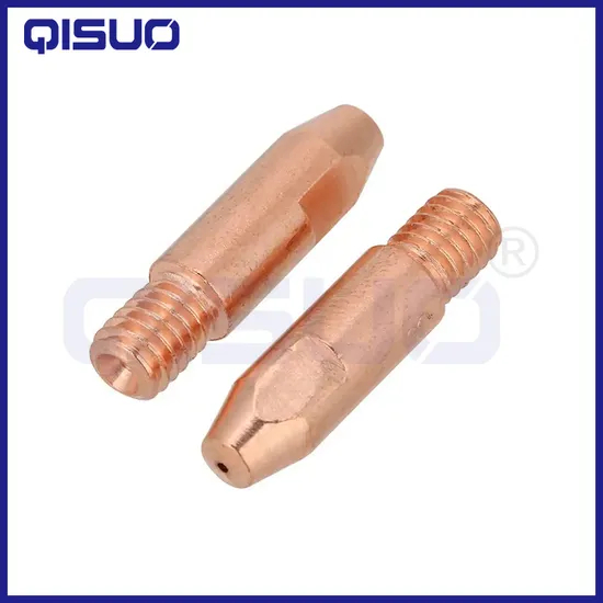 MIG/Mag Cucrzr Contact Tip M6X28mm for 24kd Torch 0.6/0.8/1.0/12