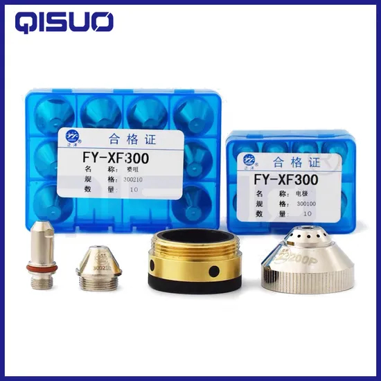 Fy-Xf300h Air Cooled Torch Nozzle Tips Plasma Cutting Ceramic Shield and Electrode Welding & Soldering Supplies