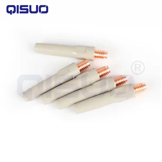 Non-Stick Welding Slag Nozzle with Cucrzr/Copper Coating for Matsushita