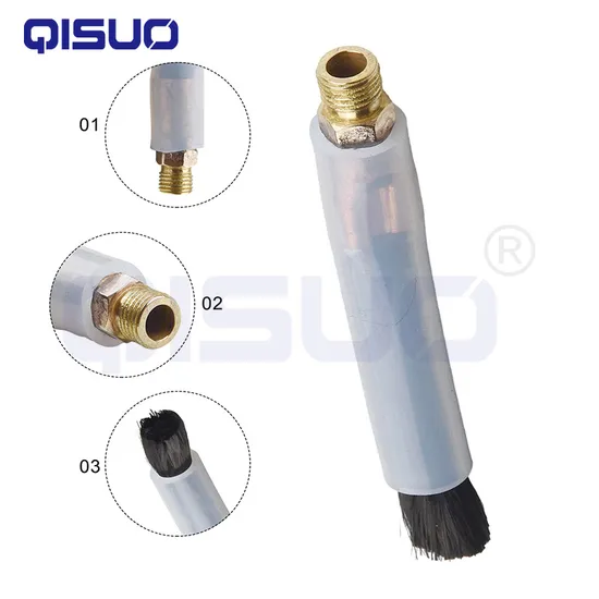 Copper Welding Brush for Seam Cleaning, Polishing, M6/M8/M10