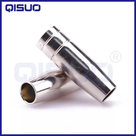 Mag/MIG Conductive Gas Nozzle for 15ak Welding Torch High-Quality Welding Tips Copper