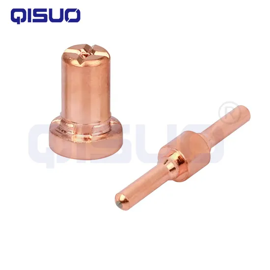 Plasma Cutter Nozzles Electrode Tips Extended Tip Nozzle Consumables for PT-31 LG40 Cut40 Hyc45D Hyc50d Cut50 PLC50d Hyc410