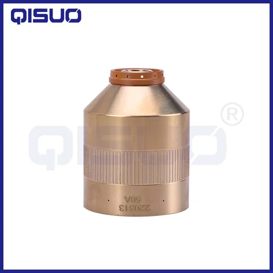 China Plasma Cutting Spare Parts Inner Retaining Cap 220313 for Hpr 260xd Plasma Cutting Torch