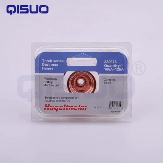 Plasma Consumable 220976 Hyperther Shield Cap 105A-125A for Plasma Cutting Powermax 125