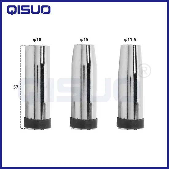 High-Quality Mag/MIG Consumable Gas Nozzle for 24kd Welding Torch Welding Tips