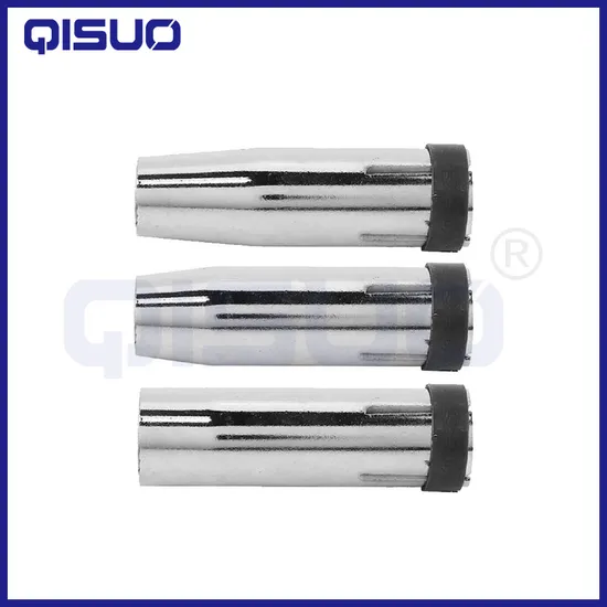 Mag/MIG Conductive Brass Gas Nozzle for 24kd Welding Torch High-Quality Welding Tips