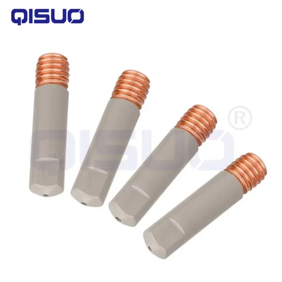 Anti-Spatter MIG Contact Tip & Nozzle Combo (14AK-15AK) - Extends Gun Life for Steel/Aluminum Welding