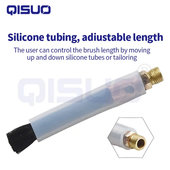 Copper Welding Brush for Seam Cleaning, Polishing, M6/M8/M10