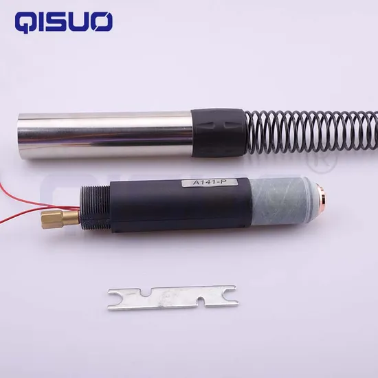 High Frequency Air Cooled Trafimet A141 Portable CNC Plasma Cutting Machine Straight Torch