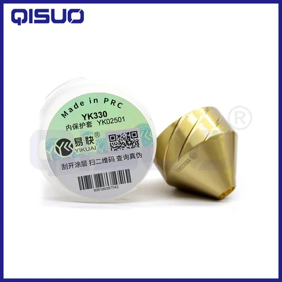 Inner Protective Cover Yk02501 Plasma Consumable for Yk330 Plasma Cutting Torch