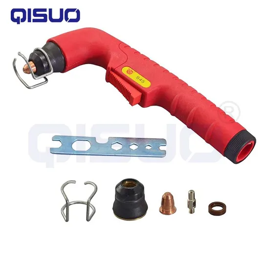S45 Air Plasma Cutter Cutting Torch Body Hand Head Plasma S45 Torch Whole 5m Cable Set