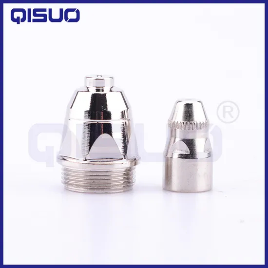 Consumable P80 Electrode Tips Cutter Torch Nozzle for Air Plasma Cutting Machine