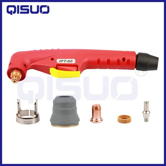 PT60 Plasma Cutting Torch Consumable Nozzle/Tip Electrode Shield Cup Diffuser Swirl Rings for Plasma Torch Ipt 60 PT60