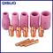 Wp9 TIG Gas Lens Kit - Ceramic Nozzle with Mesh Screen & Gas Diffuser