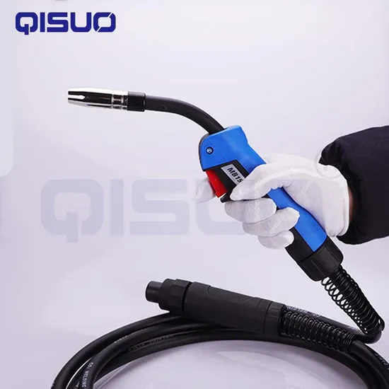 15ak MIG CO2 Welding Torch with 3m/4m/8m Cable 3meter Euro Complete Gun