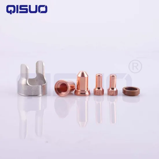 5255 Electrode and 5131 Nozzle PT 80 PT80 PT-80 Ipt80 Ptm80 Ptm-80 Ipt-8 0 Plasma Cut Torch Welding Nozzle