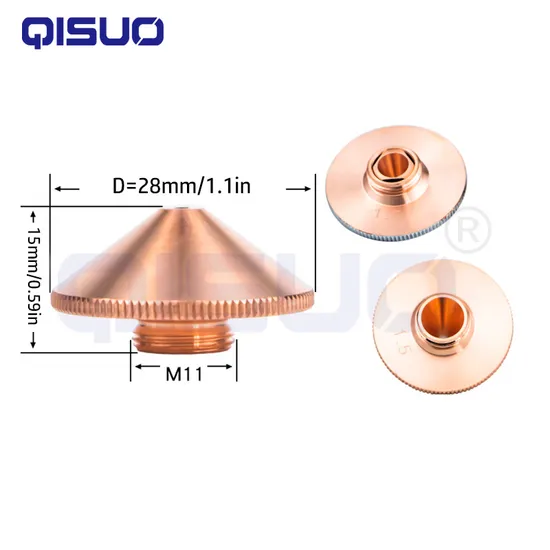 D28 H15 M11 Standard Laser Cutting Nozzle