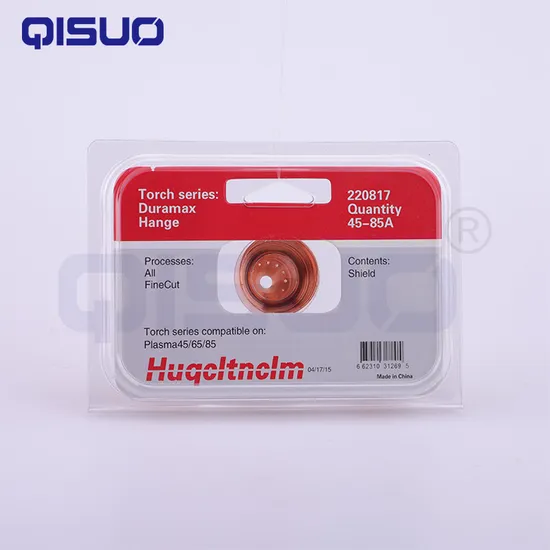 220817 45A 85A Mechanized Shield for Fit Hypertherm Powemax 45XP 65 85 105 Duramax Plasma