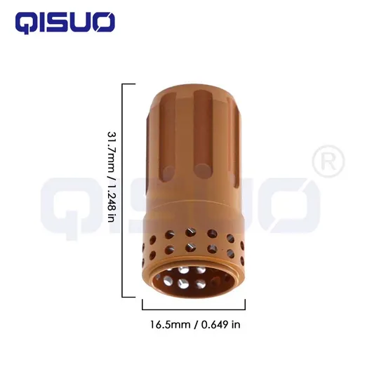45A-85A Plasma Cutting Swirl Ring 220857 - Precision Gas Control for Hypertherm Powermax 65/85/105