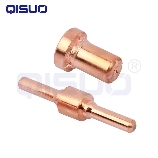 Plasma Cutter Nozzles Electrode Tips Extended Tip Nozzle Consumables for PT-31 LG40 Cut40 Hyc45D Hyc50d Cut50 PLC50d Hyc410