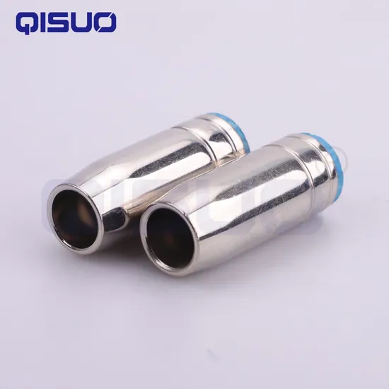 Mag/MIG Conductive Brass Gas Nozzle for 25ak Welding Torch High-Quality Welding Tips