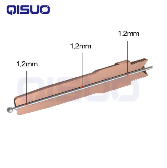 MIG/Mag Cucrzr Contact Tip M6X40/M6X45 for Pana Type 0.6/0.8/1.0/12