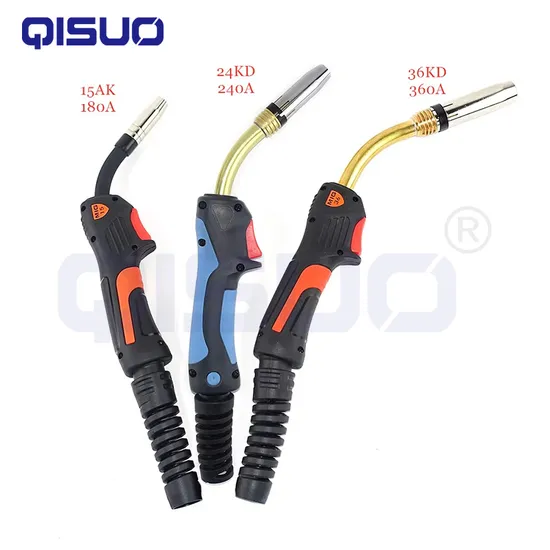 MIG Mag Welding Torch 15ak 24kd 25ak Air-Cooled Welding Torch MIG Mag Gas Shield Welding Torch