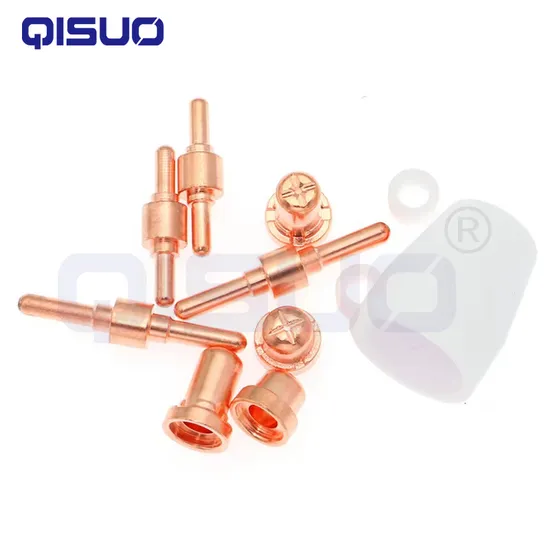 PT31 Plasma Cutting Torch Consumable Nozzle/Tip Electrode Shield Cup Diffuser for Plasma Torch PT-31
