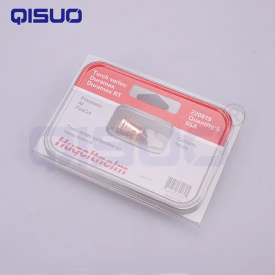 220819 Plasma Cutter Nozzle/ Tips 65A Fit Plasma Cutting Torch Consumables