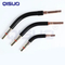 200A 350A 500A Swan Neck Carbon Dioxide MIG Mag Welder Welding Torch Elbow Copper Brass Gas Shielded M6*45
