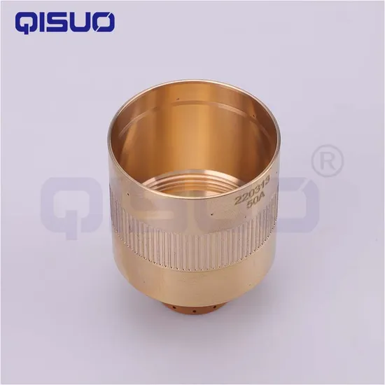 China Plasma Cutting Spare Parts Inner Retaining Cap 220313 for Hpr 260xd Plasma Cutting Torch