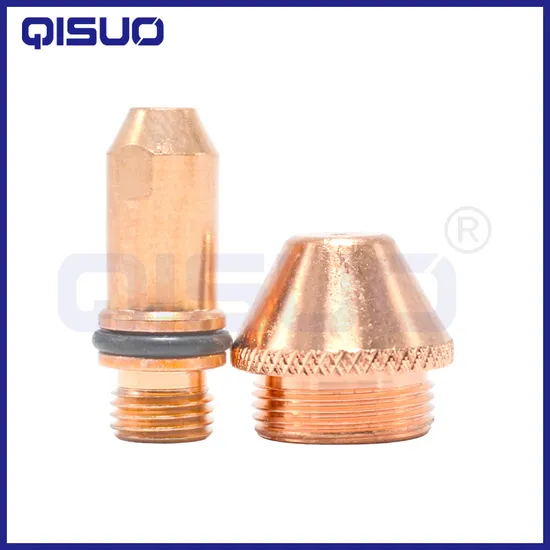Plasma Cutting Nozzle Tips Yy160 Yy200 Electrode Y160 Y200 Ceramic Shield Air Pipe for Air Cooled Torch