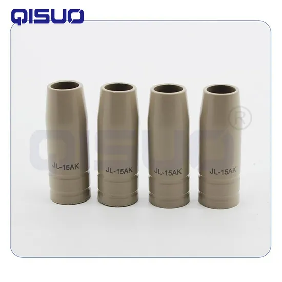 14ak-15ak Coating Gas Nozzle Euro Style MIG Welding Gun Tip Nozzle Shield Cup for MB 14ak 15ak
