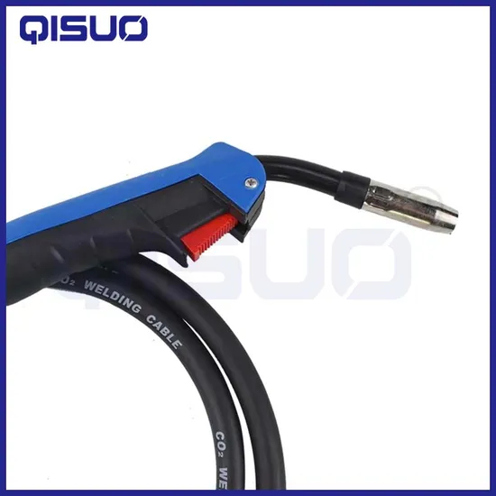 Air-Cooled MIG Welding Torch 15ak Series - Ergonomic Handle with 3m/5m Cable (Euro Connector)