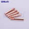 Small Diameter 14-45 Brass Contact Tip Nozzle TIG Welding Process Consumables for Torch Application