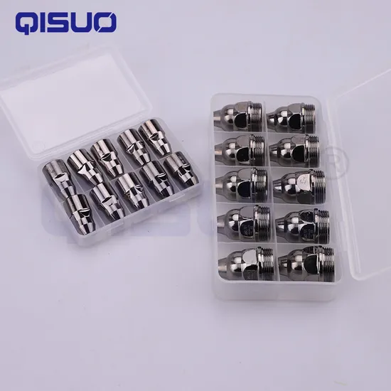 Plasma P80 Cutting Nozzle, Contact Cutting Gun Parts, Electrode Nozzle, Conductive Nozzle, Protective Cover