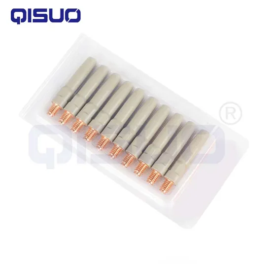 Non-Stick Welding Slag Nozzle with Cucrzr/Copper Coating for Matsushita